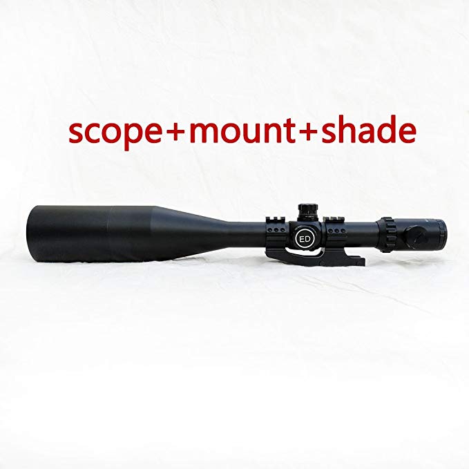 SECOZOOM 4-50x75 ED Lens 12-time Zoom FMC SF Extra-Low Dispersion Glass optically Flawless aspheric apochromatic Lenses riflescope with 35mm mounts & Sunshade
