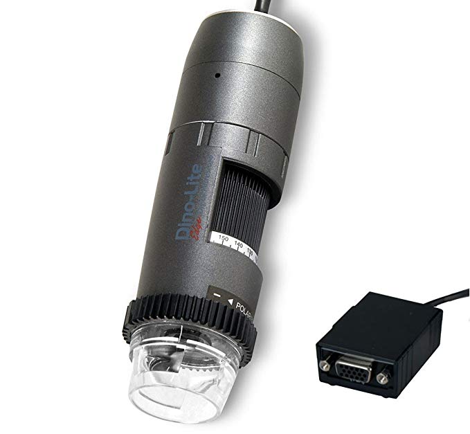 Dino-Lite Edge AM5216ZTL 10x~140x LWD Polarizing VGA 60 FPS Handheld Digital Microscope