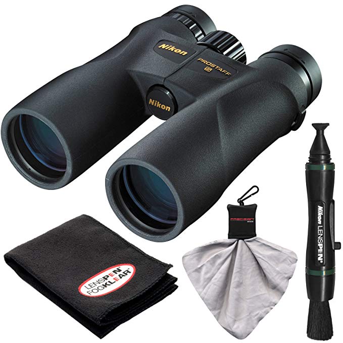 Nikon Prostaff 5 12x50 ATB Waterproof/Fogproof Binoculars with Case + Cleaning + Accessory Kit