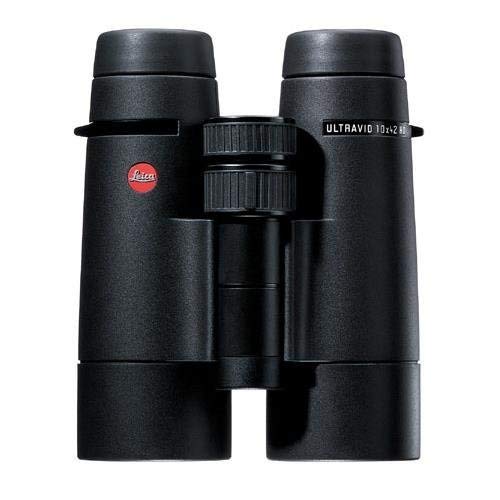 Leica Ultravid HD 10x42 Black Rubber Armored Binoculars