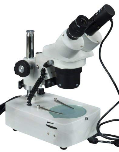 Binocular Stereo Microscope 5X10X15X30X w/Electronic Eyepiece