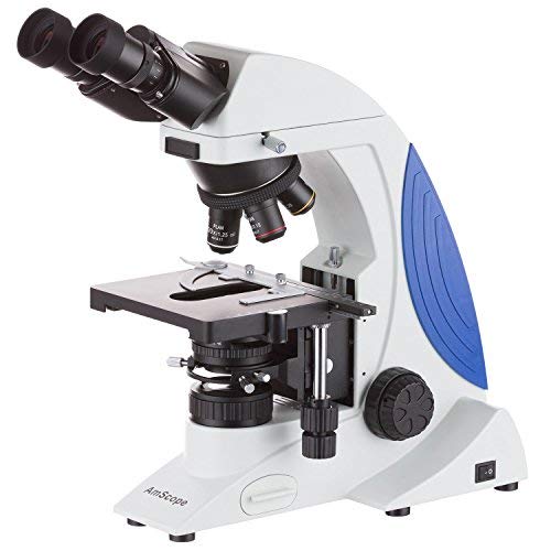 AmScope B610-IPL 40X-1000X Plan Infinity Kohler Laboratory Research Grade Binocular Compound Microscope