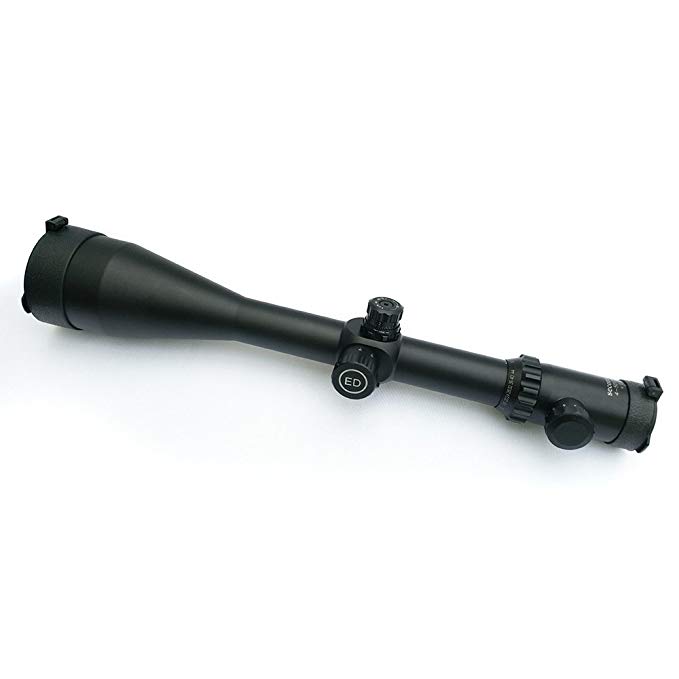 SECOZOOM Optics ED Lens Sharp Clear View 4-50X75 Mil-dot Glass-etched Matte SF ED Glass FMC Long Range Riflescope
