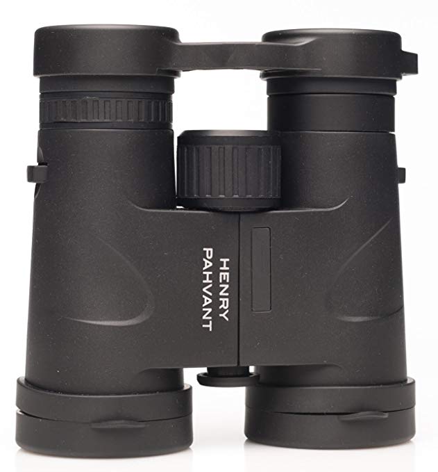 Henry Pahvant 8x42 Wide View Waterproof HD Binoculars - Bird Watching, Birding or Hunting Optics with Ultra Clear Focus and Brilliant Color
