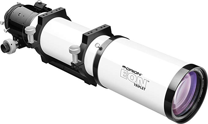 Orion 10087 EON 115mm ED Triplet Apochromatic Refractor Optical Tube Assembly (White)