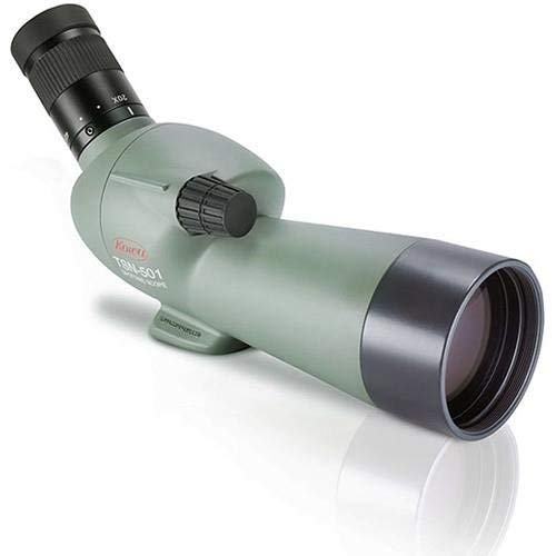 Kowa TSN-501 50mm Angled Spotting Scope w/ 20-40x Zoom Eyepiece, Green, Compact,