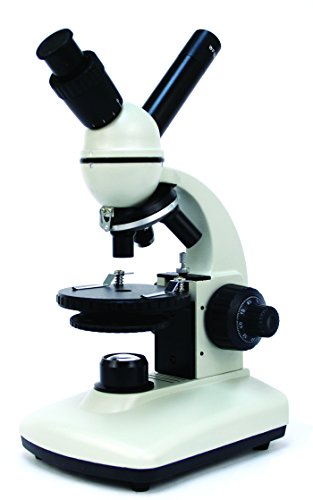 Walter Products 2057CXT-RC 45° Dual View Microscope, 2057 Series, Round Moveable Stage, Coaxial Focusing, Rechargeable LED Illumination