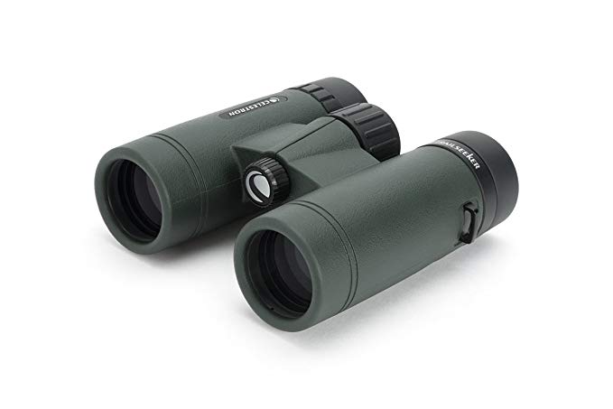 Celestron 71402 TrailSeeker 10x32 Binoculars (Army Green)