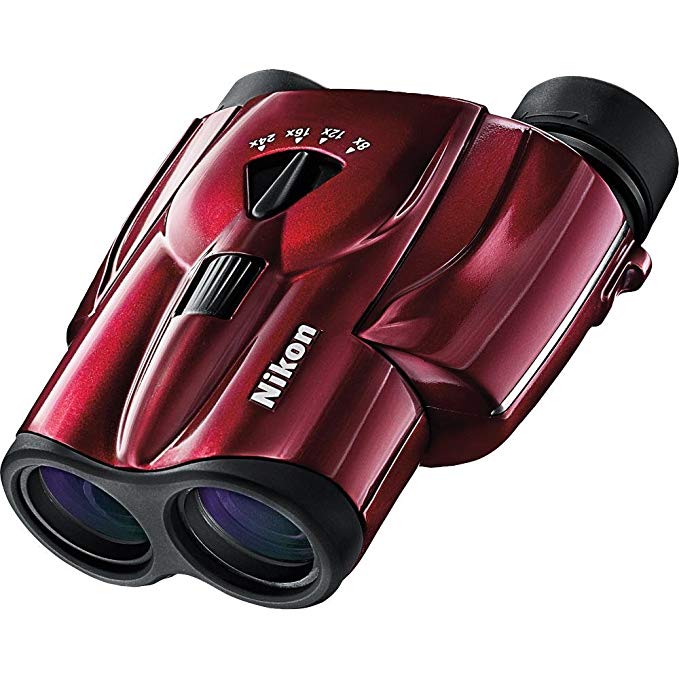 Nikon 8-24X25 Aculon Zoom Binocular - Red