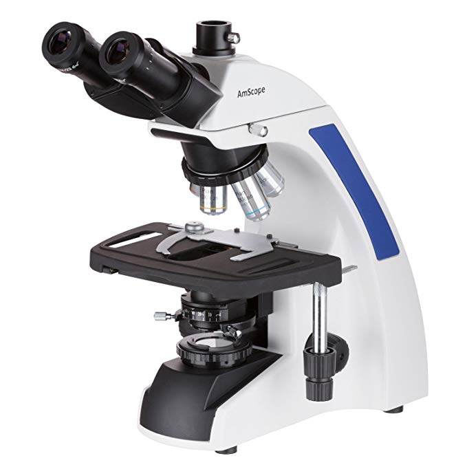 AmScope T720 40X-1000X Plan Infinity Kohler Laboratory Trinocular Compound Microscope