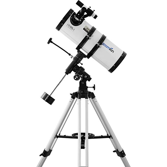 Zoomion Gravity 150 EQ, 6 inch Reflector Astronomical Telescope with 150mm Aperture and 750mm Focal Length