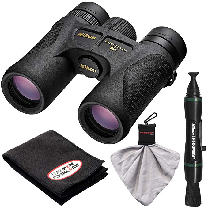 Nikon Prostaff 7S 8x30 ATB Waterproof/Fogproof Binoculars with Case + Cleaning + Accessory Kit