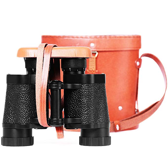 Compact Binoculars for Adults Bird Watching Travelling Concerts, Ultra-Lightweight for Long Time Bright and Clear Birding, Extra Wide Field of View, Bak4 Prism & FMC Optics for Stunning Clarity