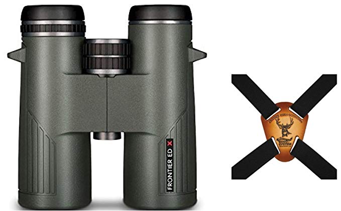 Hawke Sport Optics Frontier ED X 8x42 Binocular, Green, 38411 with Harness Strap!