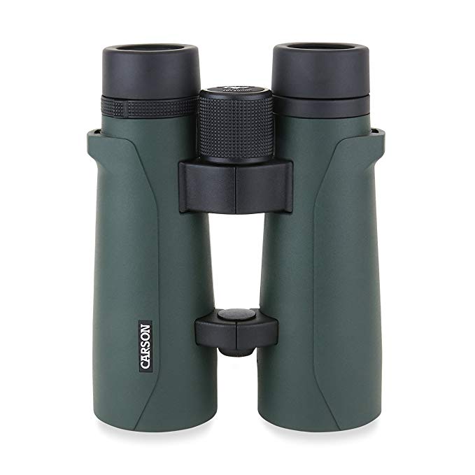Carson RD Series Open-Bridge Compact or Full Sized Waterproof High Definition Binoculars For Bird Watching, Hunting, Sight-Seeing, Surveillance, Safaris, Concerts, Sporting Events, Travel, Camping and other Outdoor Adventures