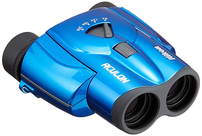 Nikon ACULON T11 8-24x25 Zoom Binoculars Blue ACT11BL