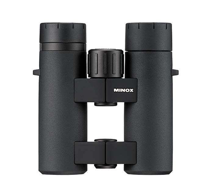 MINOX Comfort Bridge 62197 BL 8x33 BR Mid-Size Waterproof Binocular (Black)