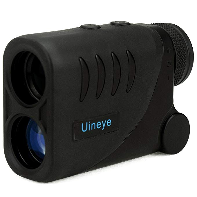 Laser Rangefinder - Range : 5-1600 Yards, 0.33 Yard Accuracy, Golf Rangefinder with Height, Angle, Horizontal Distance Measurement Perfect for Hunting, Golf, Engineering Survey (Black Mini)